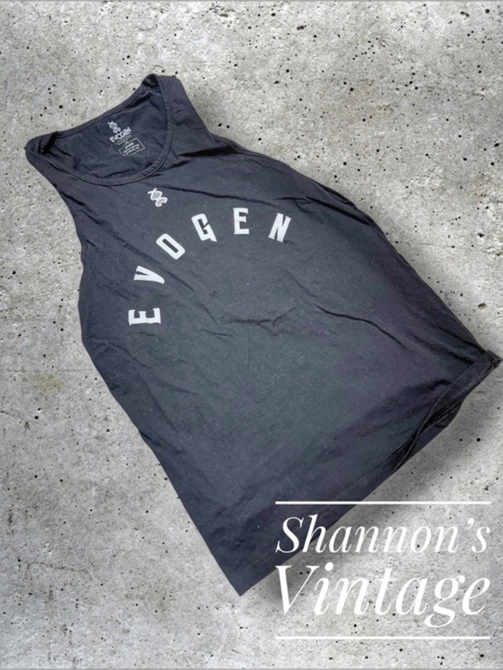 Evogen Lifestyle Apparel sz Medium Athletic Tank A51